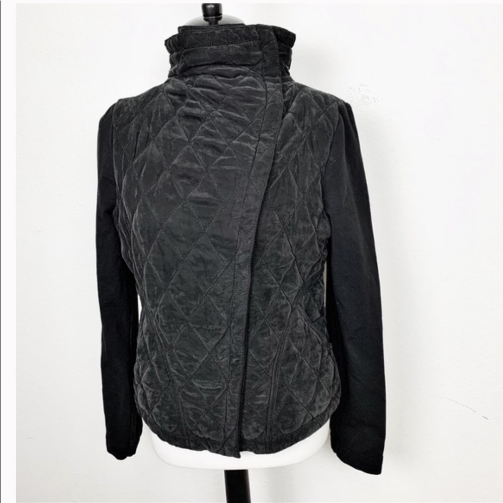 Evereve Marrakech quilted Phoebe moto bomber jacket